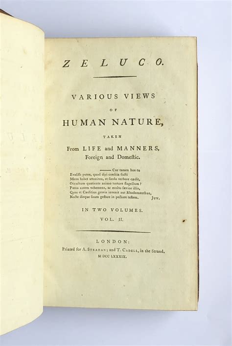 Zeluco Various views of human nature taken from life and manners foreign and domestic Reader