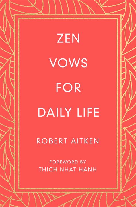 Zen Vows for Daily Life Kindle Editon