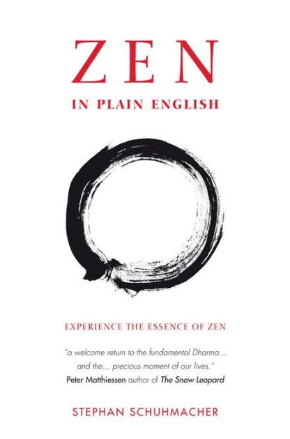 Zen in Plain English Experience the Essence of Zen Epub
