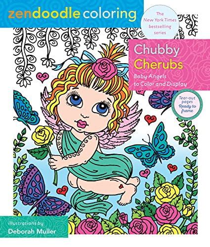 Zendoodle Coloring Chubby Cherubs Baby Angels to Color and Display Kindle Editon