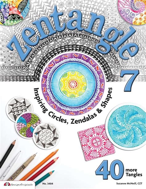 Zentangle 7 Inspiring Circles Zendalas and Shapes Epub