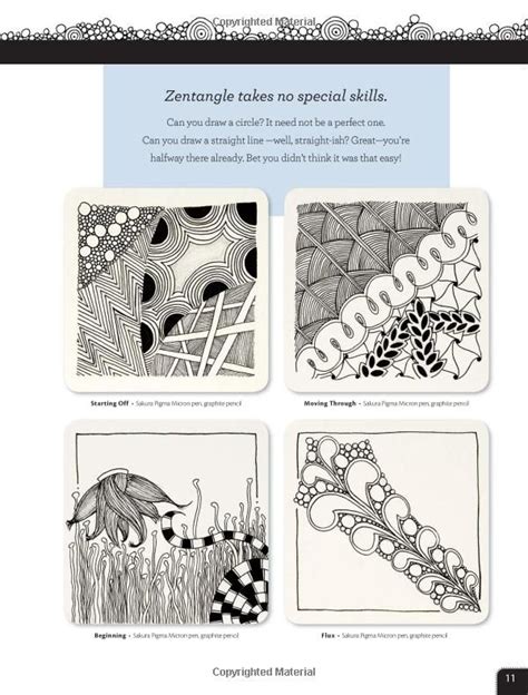 Zentangle Untangled Inspiration and Prompts for Meditative Drawing Reader