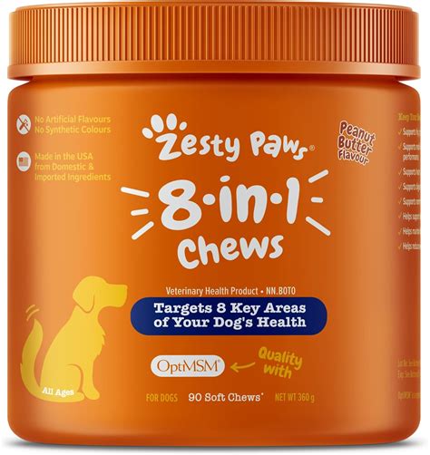 Zesty Paws 8-in-1: A Comprehensive Guide to Your Pet's Nutritional Needs