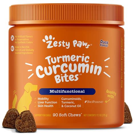 Zesty Paws Turmeric Curcumin Chews: 5 Vital Health Benefits Backed by 2025 Science