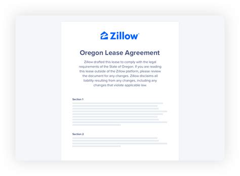 Zillow Lease Template