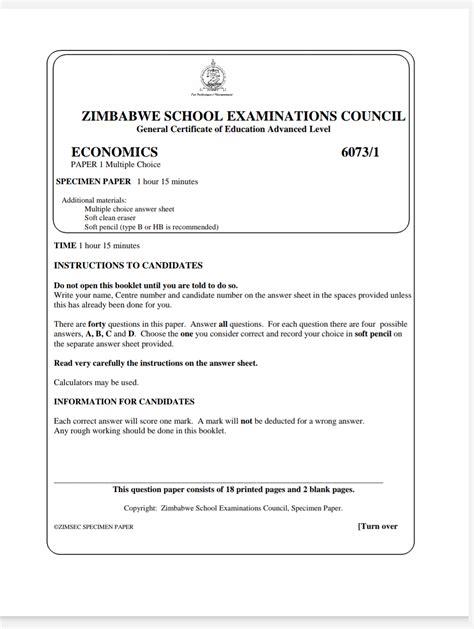 Zimsec Biologypast Exam Papers And Answers Doc