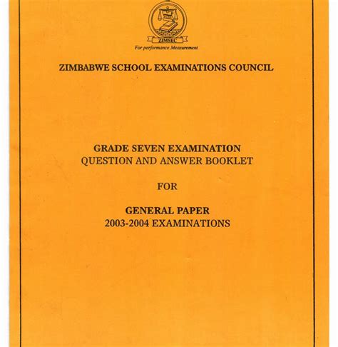 Zimsec English Paper 2 2004 Answer Sheet Kindle Editon