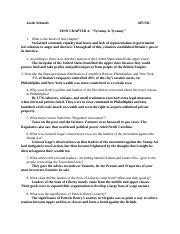 Zinn Chapter 4 Answers Reader