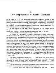 Zinn The Impossible Victory Vietnam Question Answers Doc