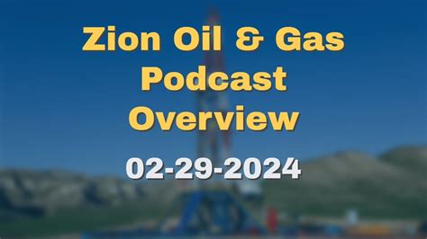 Zion Oil: An Overview