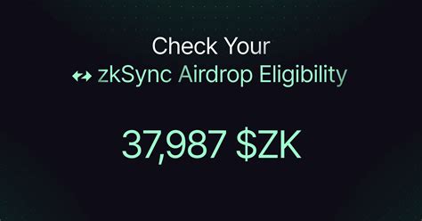 Zksync Airdrop Check: Verify Your eligibility