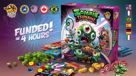 Zombie Tsunami Board Game Zombird Cards: Unleash the Horde