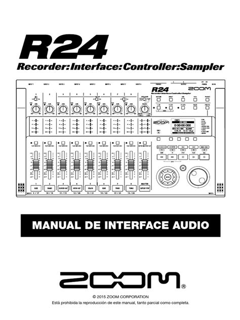 Zoom R24 Manual Ebook PDF