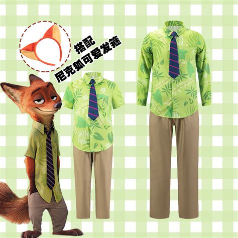 Zootopia Nick Wilde Cosplay: Embodying the Sly Fox in a Vibrant Animalistic World