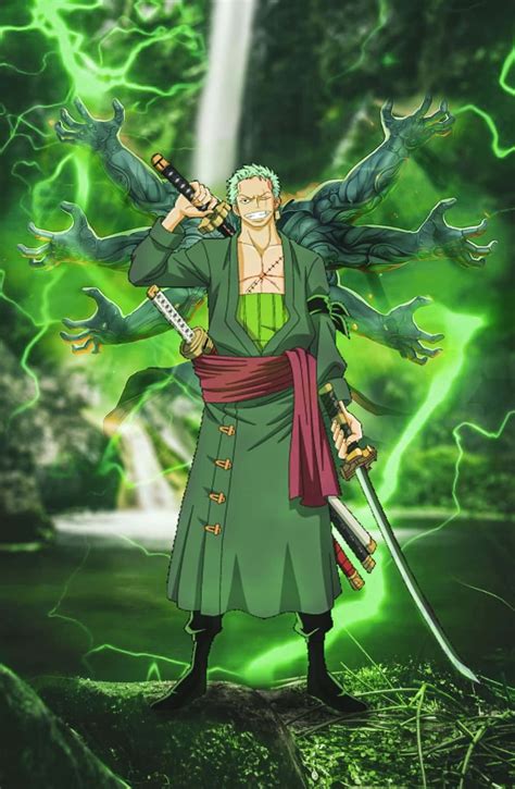 Zoro's Triumphant Odyssey in the Land of Wano: A Sword-Wielding Saga of Courage and Determination