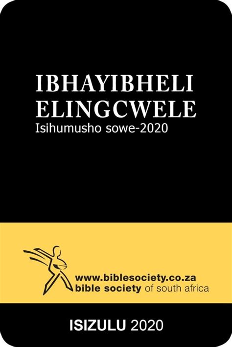 Zulu ibhayibheli elingcwele Ebook Epub