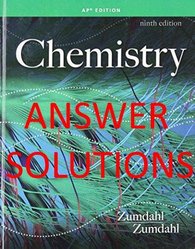 Zumdahl 9th Edition Answers Kindle Editon