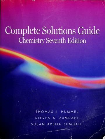 Zumdahl Chemistry 7th Edition Solutions Doc