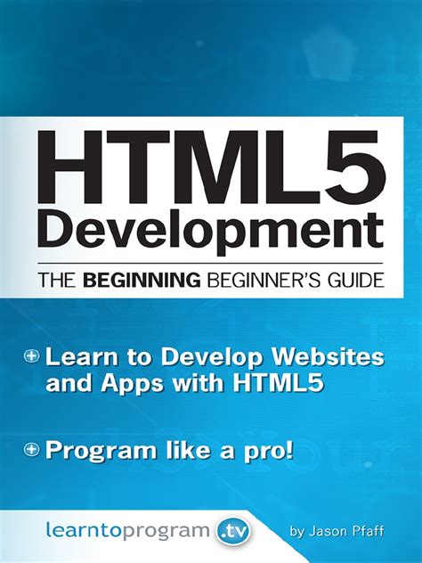 a beginners guide to html5 pdf Epub