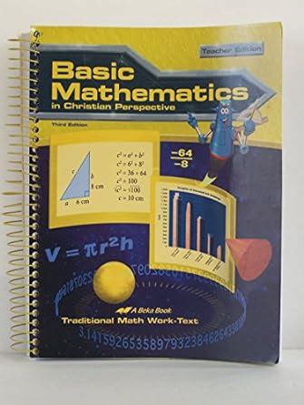 a beka abeka basic mathematics grade 7 teacher edition to work text 2003 Epub