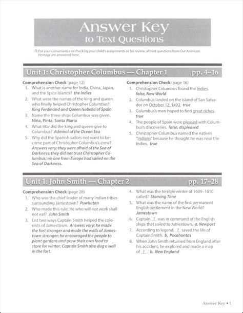 a beka book answer key free PDF