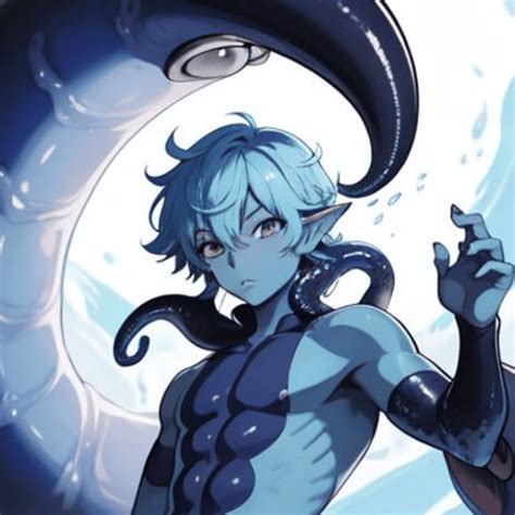 a boy for the tentacle monster Reader