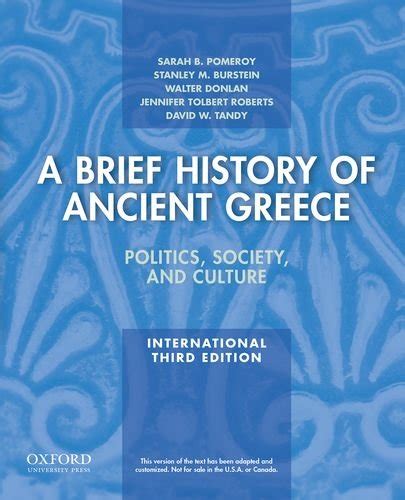 a brief history of ancient greece politics society and culture Doc