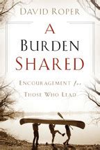 a burden shared encouragement for those who lead Kindle Editon