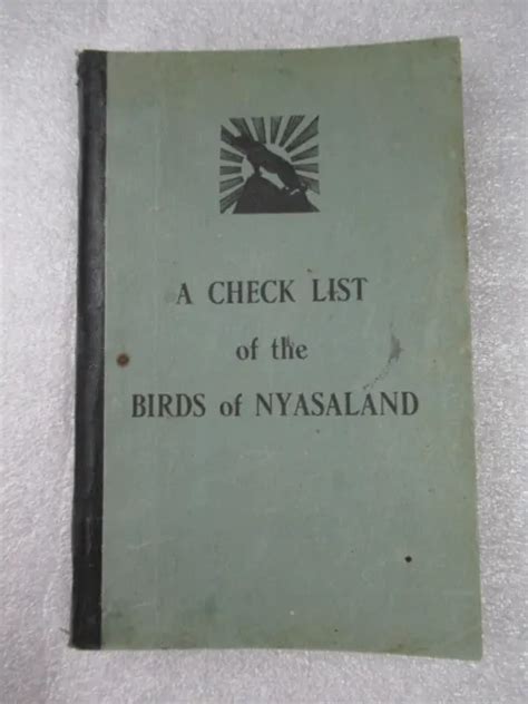 a check list of the birds of nyasaland Epub