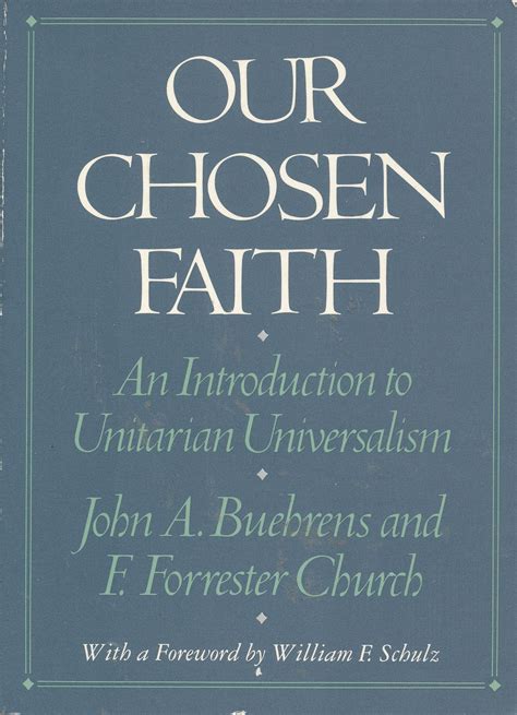 a chosen faith an introduction to unitarian universalism Kindle Editon