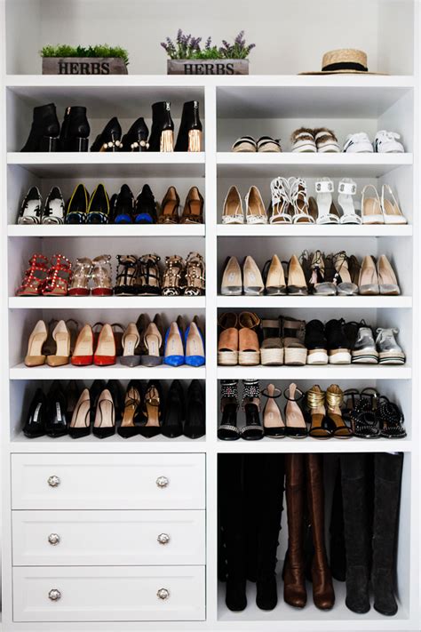 a closet full of shoes simple ways to make them chic Doc