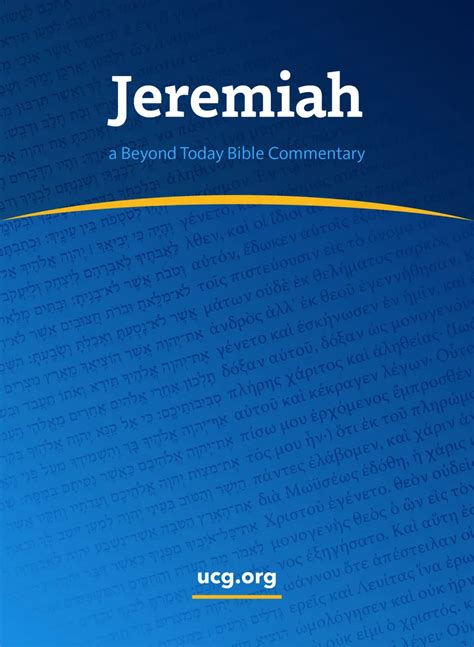 a commentary on jeremiah a commentary on jeremiah Epub