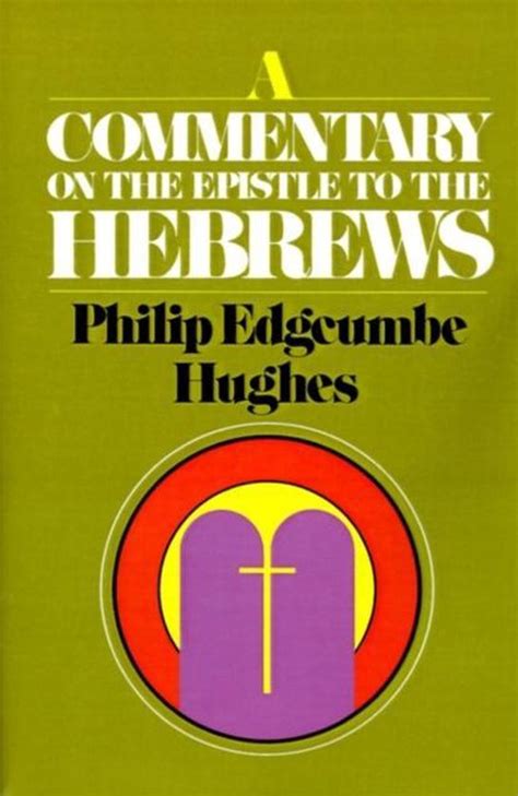 a commentary on the epistle to the hebrews Epub