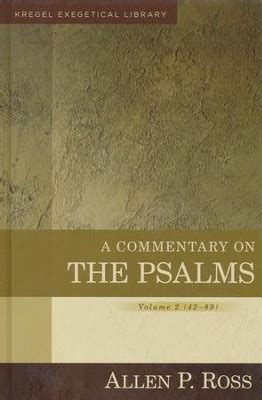 a commentary on the psalms 42 89 kregel exegetical library PDF