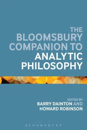 a companion to analytic philosophy Doc