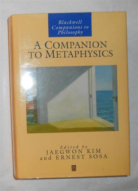 a companion to metaphysics Epub