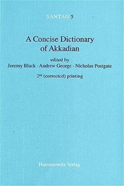 a concise dictionary of akkadian novel PDF