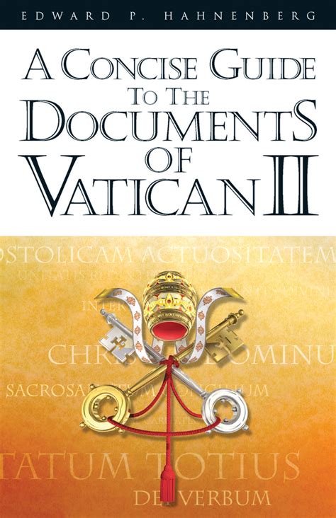 a concise guide to the documents of vatican ii Reader