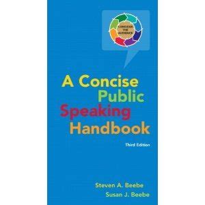 a concise public speaking handbook 3rd edition download PDF