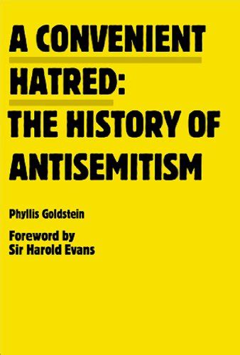 a convenient hatred the history of antisemitism Reader