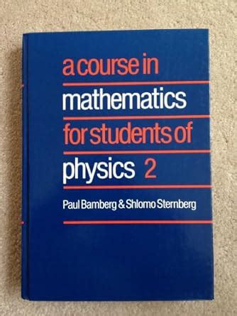 a course in mathematics for students of physics volume 2 Epub