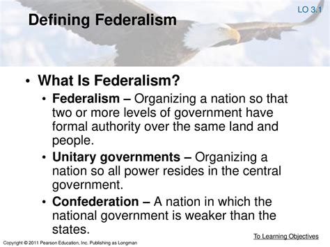 a defining characteristic of federalism is that