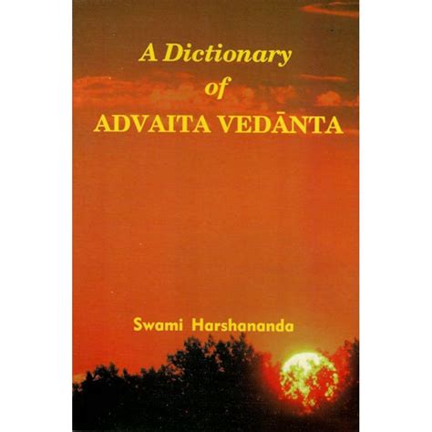 a dictionary of advaita vedanta Reader