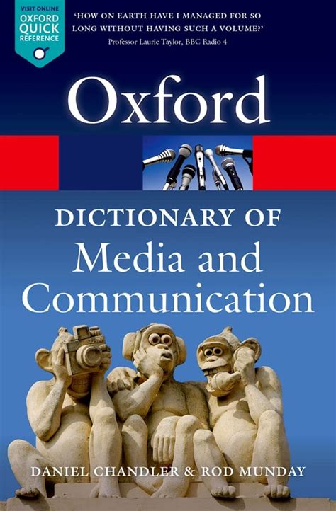 a dictionary of media and communication oxford quick reference Kindle Editon