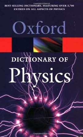 a dictionary of physics oxford quick reference PDF