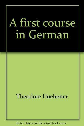a first course in german Epub