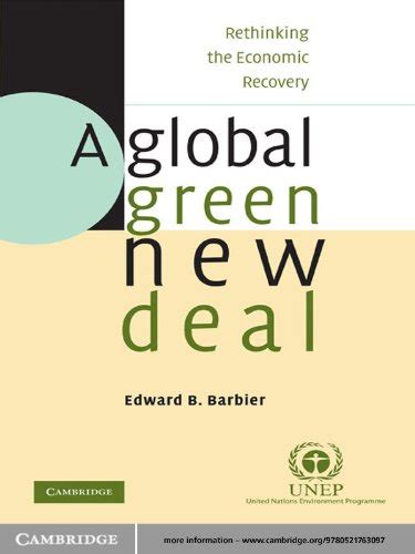 a global green new deal rethinking the economic recovery PDF