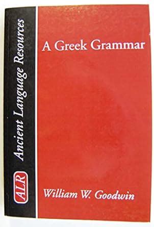 a greek grammar ancient language resources Epub