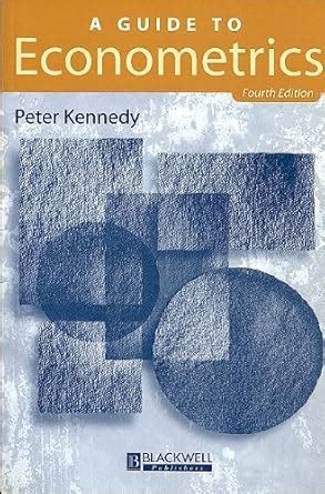 a guide to econometrics kennedy PDF