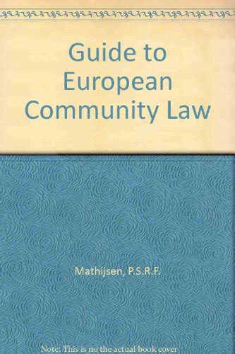 a guide to european community law Kindle Editon